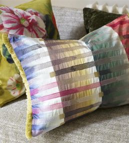 Cascata Cushion 60 x 45cm by Designers Guild Slate