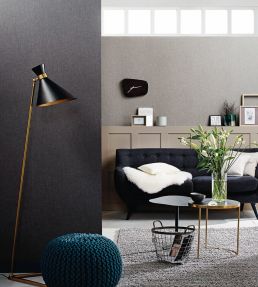 Linen Uni Metallic Wallpaper by Caselio 2020
