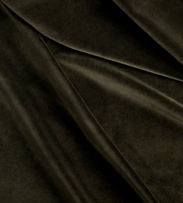 Cashmere Velvet Fabric by de Le Cuona Onyx