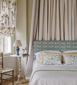 Caspian Fabric by Colefax and Fowler Blue