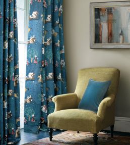 Caspian Fabric by GP & J Baker Indigo