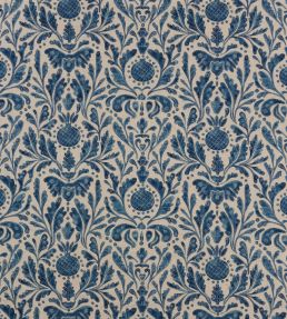 Castellane Fabric by Nina Campbell Indigo