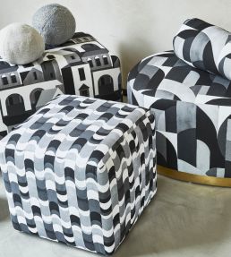 Varadero Fabric by Prestigious Textiles Jet