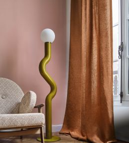 Casual 1.4M Fabric by Casamance Fraise
