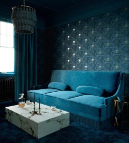 Cat-titude Wallpaper by Divine Savages Fierce Blue