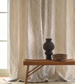 Catalpa Fabric by Casamance Terracotta