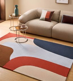 Asiatic Cecil rug Orange & Blue MACE120170MULT Orange & Blue