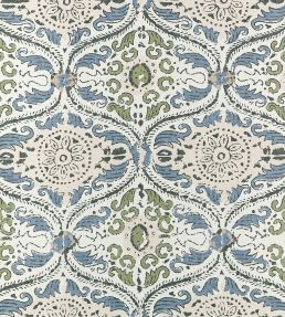 Cecilia Wallpaper by Anna French Blue and Green