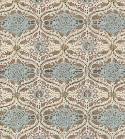 Cecilia Fabric by Anna French Gold and Sage