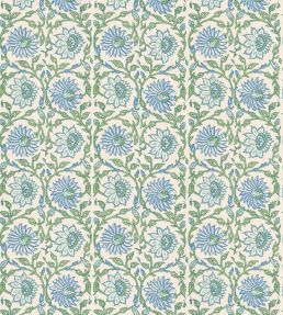 Cecily Wallpaper by GP & J Baker Blue/Green