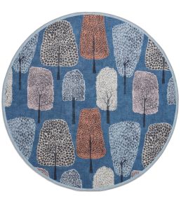 Scion Cedar Round rug Midnight SCED1MID1515 Midnight