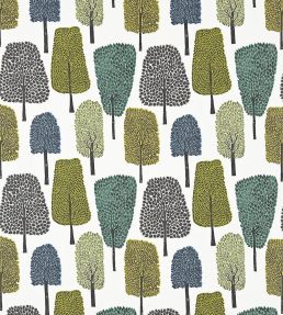 Cedar Fabric by Scion Slate / Apple / Ivy