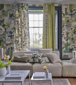 Celadon Vase Fabric by Designers Guild Celadon