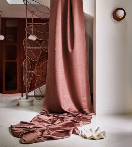 Celebrate Fabric by Casamance Bois de rose