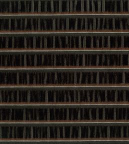 Celesta Stripe Fabric by Osborne & Little Chocolate