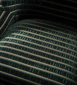 Celesta Stripe Fabric by Osborne & Little Amber