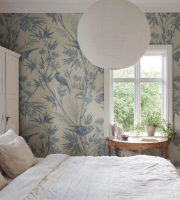 Celeste Mural by Sandberg Blue