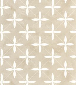 Cement Tiles Wallpaper by Caselio Beige