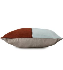 Centon Cushion 45 x 45cm by Maison Casamance Ocre Vert De Gris