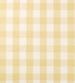 Central Check Fabric by Scion Buttercup