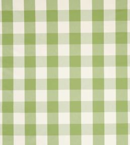 Central Check Fabric by Scion Pea Green/Kelly Green