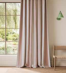 Central Stripe Fabric by Scion Blush