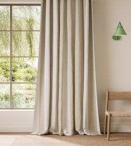 Central Stripe Fabric by Scion Pebble