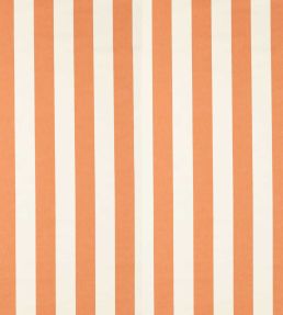 Central Stripe Fabric by Scion Tangerine