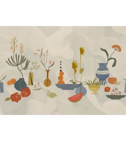 Centrepiece Composition Mural by Tres Tintas Blue