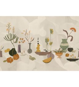Centrepiece Composition Mural by Tres Tintas Purple