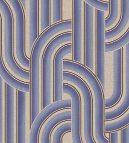 Ceramic Arches Wallpaper by Eijffinger Blue