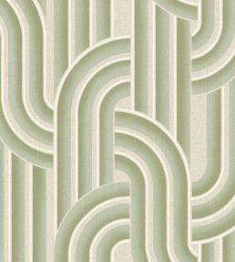 Ceramic Arches Wallpaper by Eijffinger Green