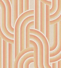 Ceramic Arches Wallpaper by Eijffinger Orange/Terracotta