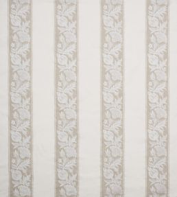 Cerney Stripe Fabric by Nina Campbell Beige