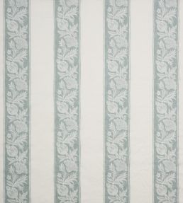 Cerney Stripe Fabric by Nina Campbell Teal