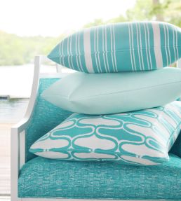 Cestino Fabric by Thibaut Seashell