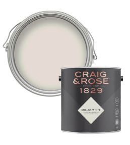 Chalky White 1829 Eggshell Paint by Craig & Rose Chalky White