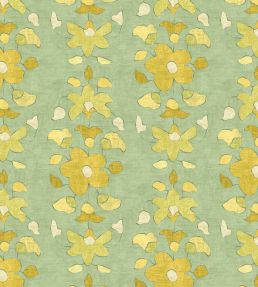 Chamba Fabric by Lewis & Wood Lemongrass