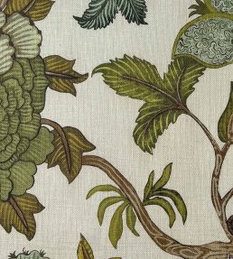 Chameleon Trail Fabric by Josephine Munsey Sage and Green