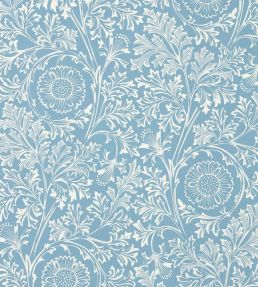Chamomile Wallpaper by Morris & Co China Blue