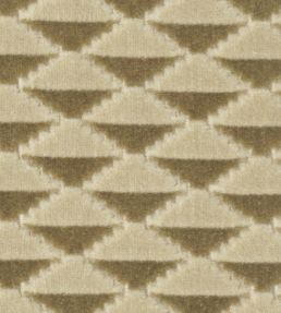 Chand Baori Fabric by JORO J2-Moss/Linen