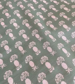 Chardon-Marie Fabric by Kate Medlicott Duck Egg