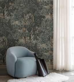 Charles Mural by Sandberg Blue