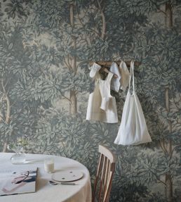 Charles Mural by Sandberg Blue
