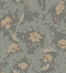 Charlotta Wallpaper by Sandberg Forest Green