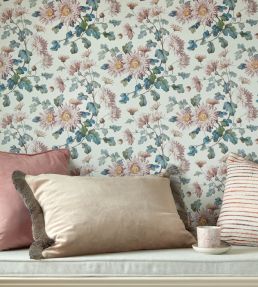 Charlotte Wallpaper by 1838 Wallcoverings Blush