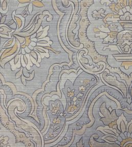 Charlton Wallpaper by Liberty Pewter