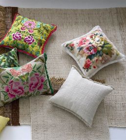 Charroux Cushion 50 x 50cm by Designers Guild Chalk