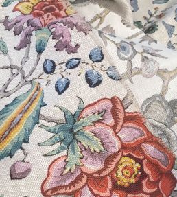 Chatterpie Linen Fabric by Ian Sanderson Paradise