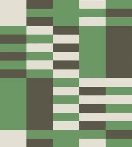 Check Wallpaper by Farrow & Ball Raw Tomatillo / Au Lait